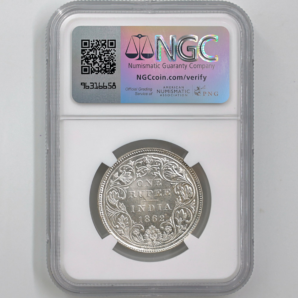 1862(M) �����ꥹ�Υ���� �������ȥꥢ���� 1��ԡ� ��� ̤���� NGC MS 64 ��ǹ���� ̤���ѡ�����̤������