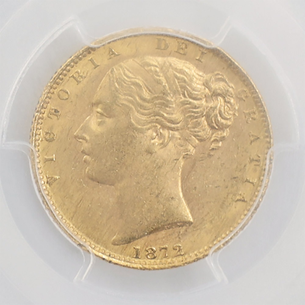 �������� 1872 �ѹ� �������ȥꥢ���� ��󥰥��֥�� 1�ݥ�ɡ�1���֥��˶�� PCGS MS 62 ��̤������ �ڥݥ���ȡ������ݥ������оݳ���