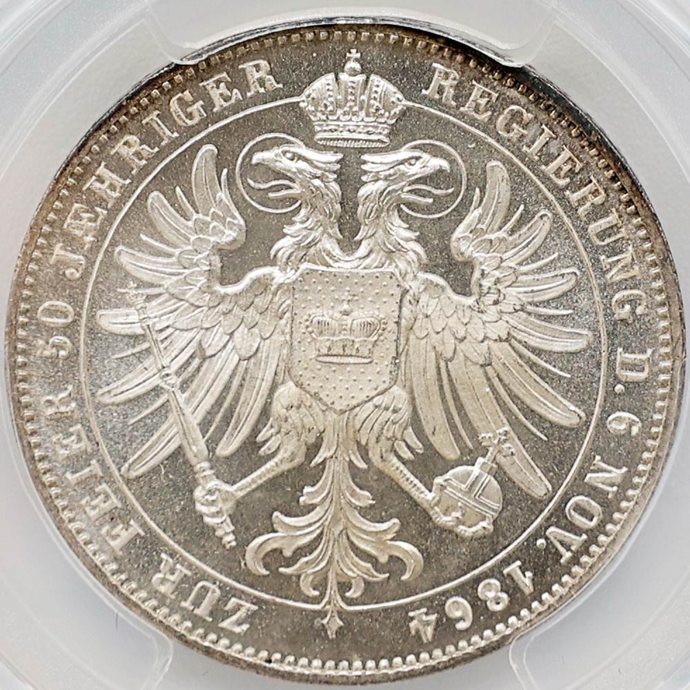 1864 �ɥ��� ���������ĥ֥륯��롼�ɥ륷�奿�å� �ե꡼�ɥ�ҡ�����󥿡� �߰�50��ǯ��ǰ ��� PCGS MS 66+ �ǹ���� ����̤������