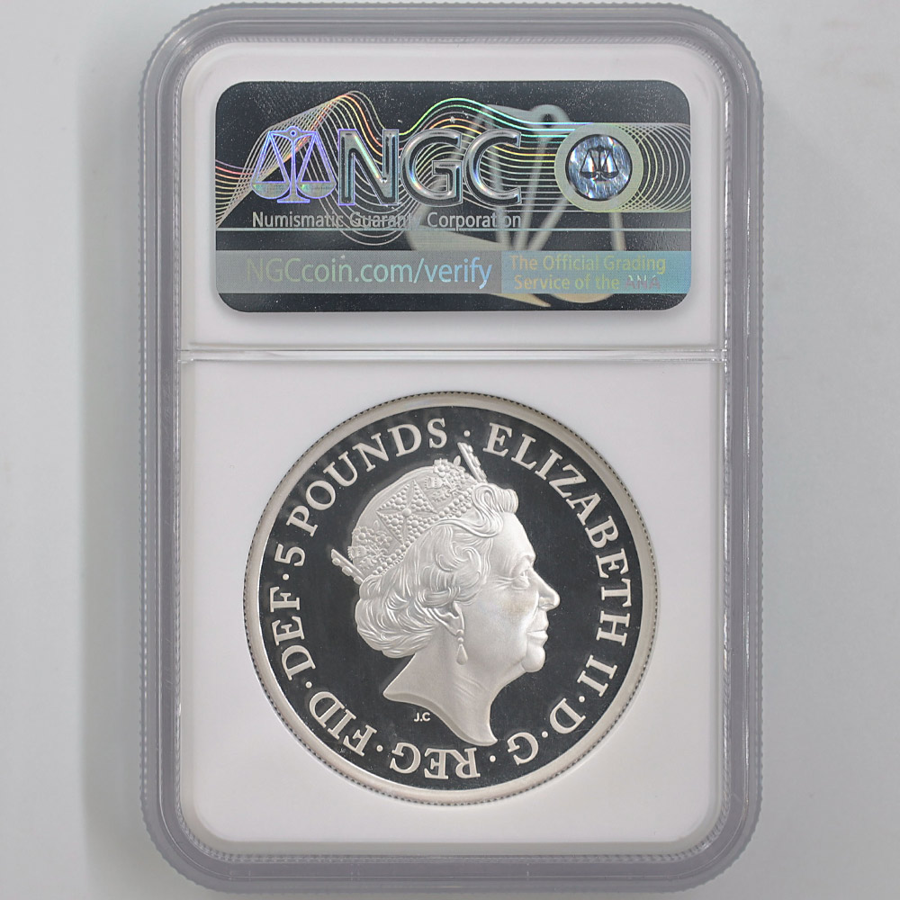 2019 �ѹ� ���ʤȥ饤���� 5�ݥ�� ��� 2���� �ץ롼�� NGC PF 70 UC �ǹ���� ����̤������ �����ꥹ ���