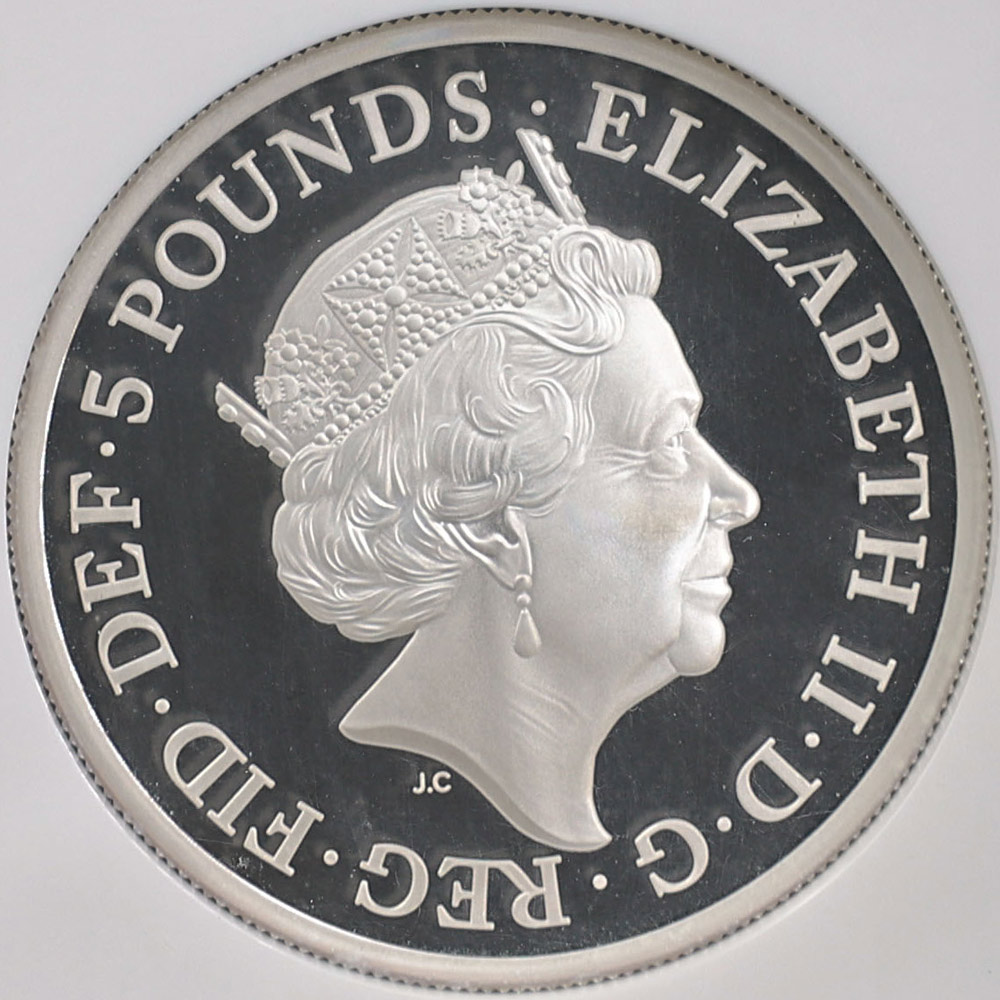 2019 �ѹ� ���ʤȥ饤���� 5�ݥ�� ��� 2���� �ץ롼�� NGC PF 70 UC �ǹ���� ����̤������ �����ꥹ ���