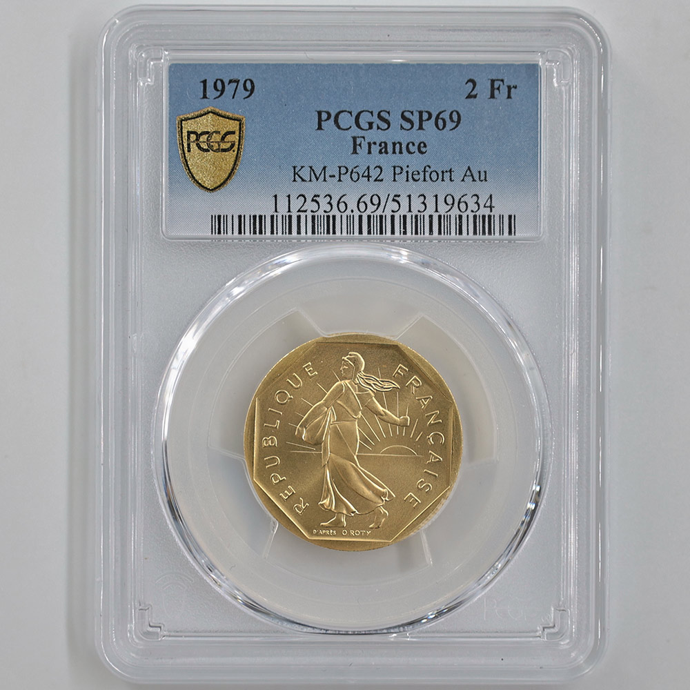 1979 ե 򼬤 2ե ԥե  PCGS SP 69 ǹ ̤