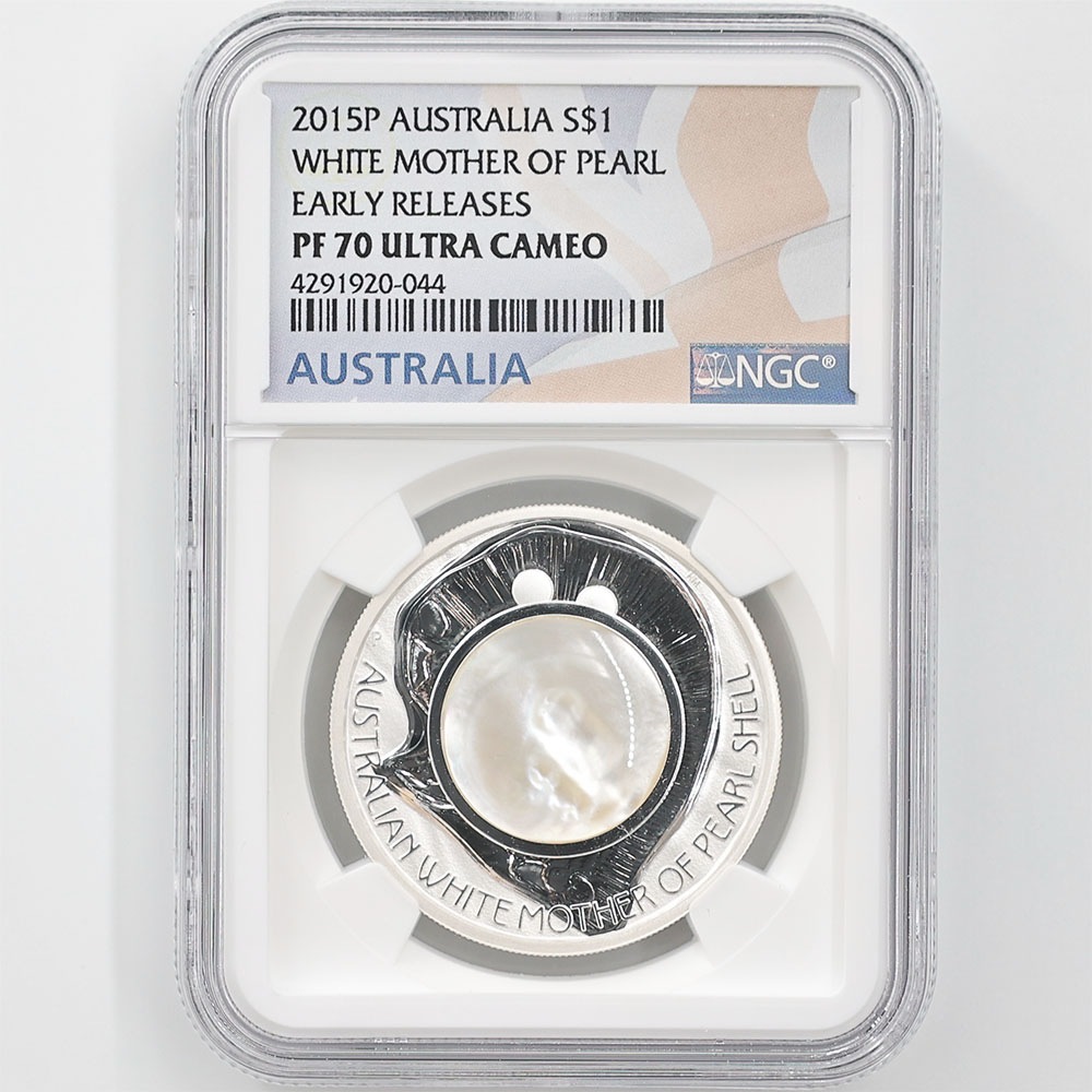 2015 �������ȥ�ꥢ �ѡ��륪�֥����� 1��ɥ� ��� 1���� �ץ롼�� NGC PF 70 UC ER ������ �ǹ���� ����̤������ ��Ȣ��