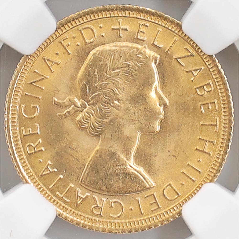 1967 �ѹ� ���ꥶ�٥�2�� ���֥�� 1�ݥ�ɡ�1���֥��˶�� NGC MS 66 ����̤������ �����硼��ε�༣