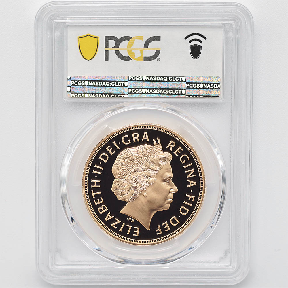 ��α�� 2002 �ѹ� ���ꥶ�٥�2�� ¨��50��ǯ��ǰ ���֥��  5�ݥ�� ��� �ץ롼�� PCGS PR 70 DCAM �ǹ���� ����̤������ ������ǥ󡦥���ӥ꡼ �����ꥹ ���