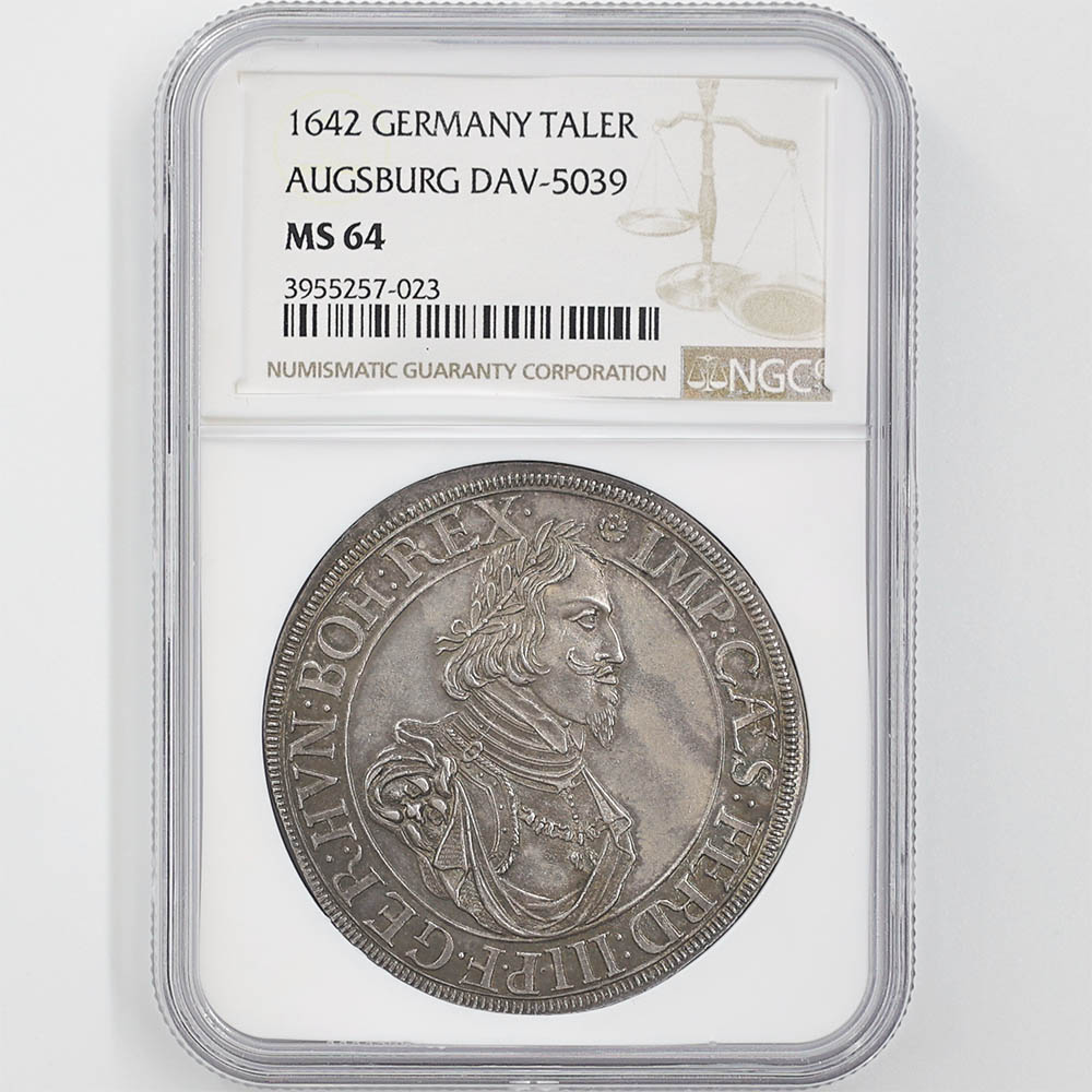 �������� 1642 �ɥ��� �ե���ǥ��ʥ��3�� ���������֥륯�ԻԷʴѿ� 1�����顼 ��� NGC MS 64 ��ǹ���� ̤���ѡ�����̤������ �ڥݥ���ȡ������ݥ������оݳ���