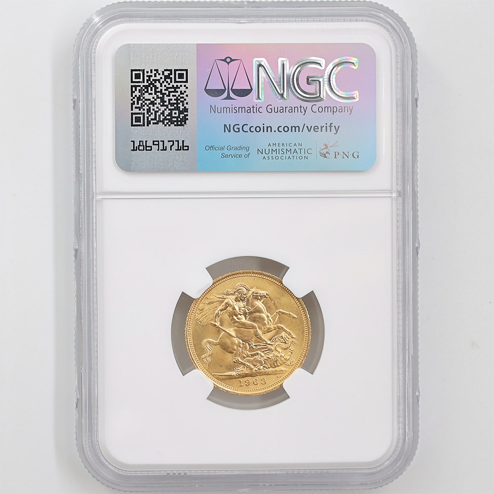 �������� 1963 �ѹ� ���ꥶ�٥�2�� ���֥�� 1�ݥ�� ��� ̤���� NGC MS 64 ̤���ѡ�����̤������ �����硼��ε�༣ �ڥݥ���ȡ������ݥ������оݳ���