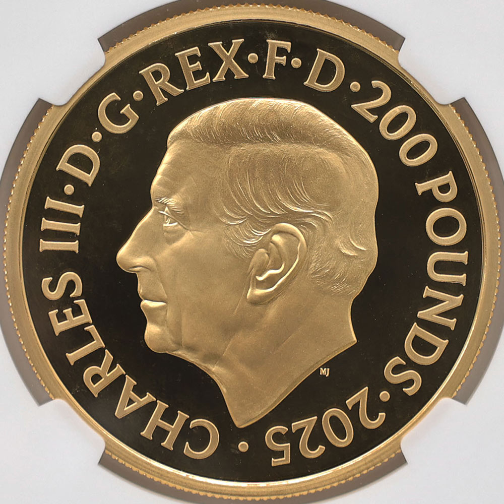 2025 �ѹ� ���㡼�륺3�� �ԻԷʴ� ���ƥ� 200�ݥ�� ��� 2���� �ץ롼�� NGC PF 70 UC FDOI �����ǡʽ�������˺ǹ���� ����̤������ ��Ȣ�� �����ꥹ ���