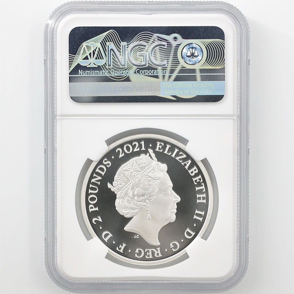 2021年ザ・フー The Who銀貨 1オンス新品 純銀製 限定 エリザベス 2021年ザ・フー The Who銀貨 1オンス新品 純銀製 限定