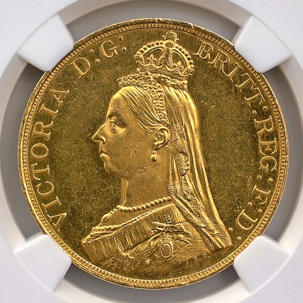 �������� 1887 �ѹ� �������ȥꥢ���� ����ӥ꡼�إå� 5�ݥ�� ��� ̤���� NGC MS 61 ��̤������ �ڥݥ���ȡ������ݥ������оݳ���