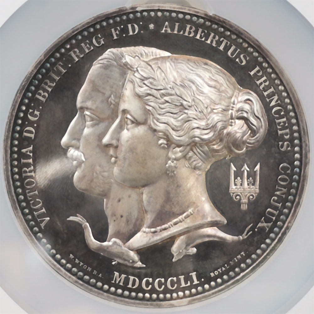 �������� 1851 �ѹ� ����ɥ����ǰ �ꥹ�ȥ饤�� ������ NGC MS 64 ̤���ѡ�����̤������ �ڥݥ���ȡ������ݥ������оݳ���