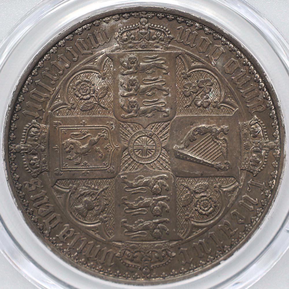 �������� 1847 �ѹ�ʥ����ꥹ�� �ӥ��ȥꥢ���� �����å����饦�� 1���饦�� ��� �ץ롼�� PCGS PR 61 UNDECIMO EDGE ��̤�����ʡڥݥ���ȡ������ݥ������оݳ���