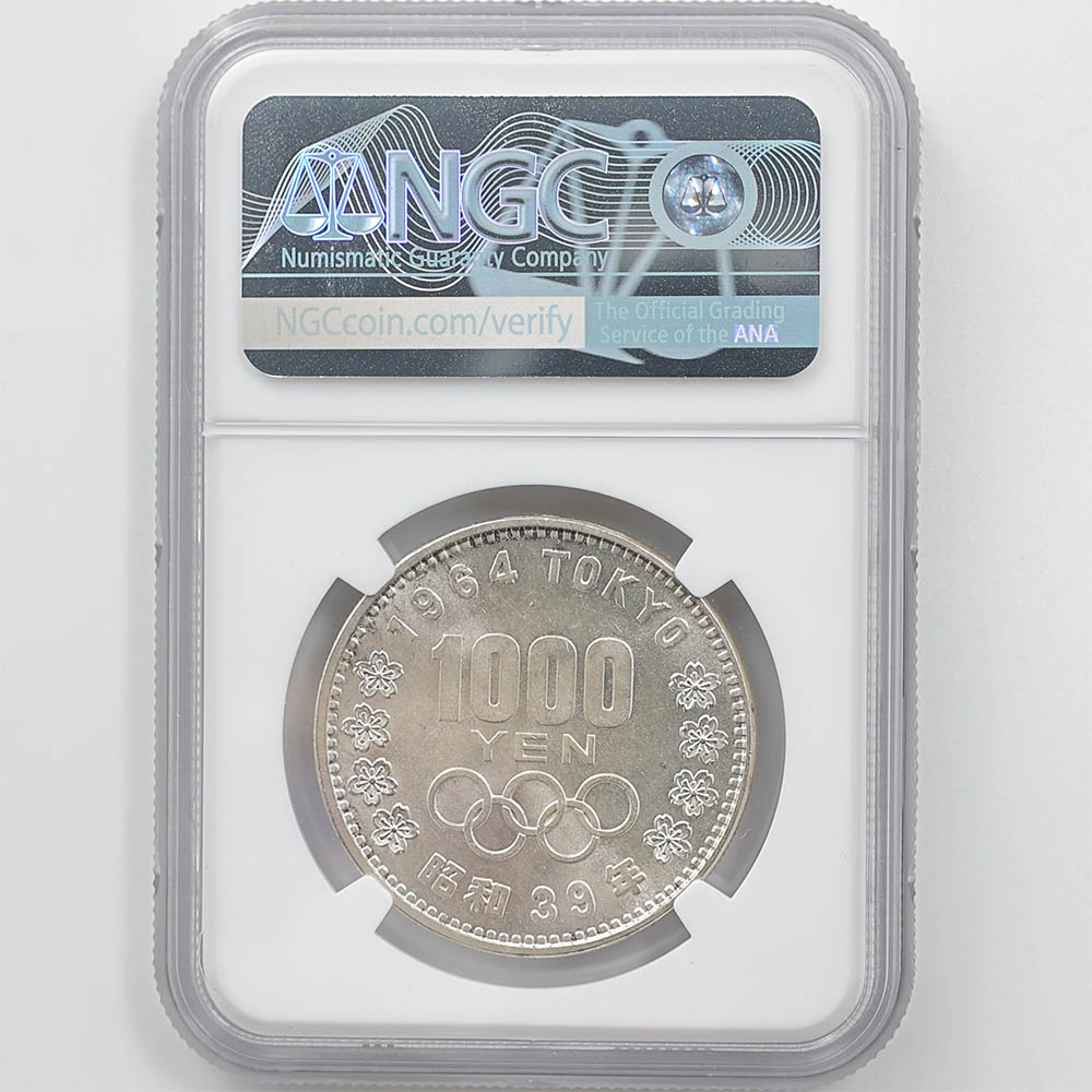 1964 ���� ��������ԥå��������ǰ ��߶�� NGC MS64 ̤���ѡ�����̤������ 1000�� ��ʾ �Ų� ��ǰ������ ����39ǯ
