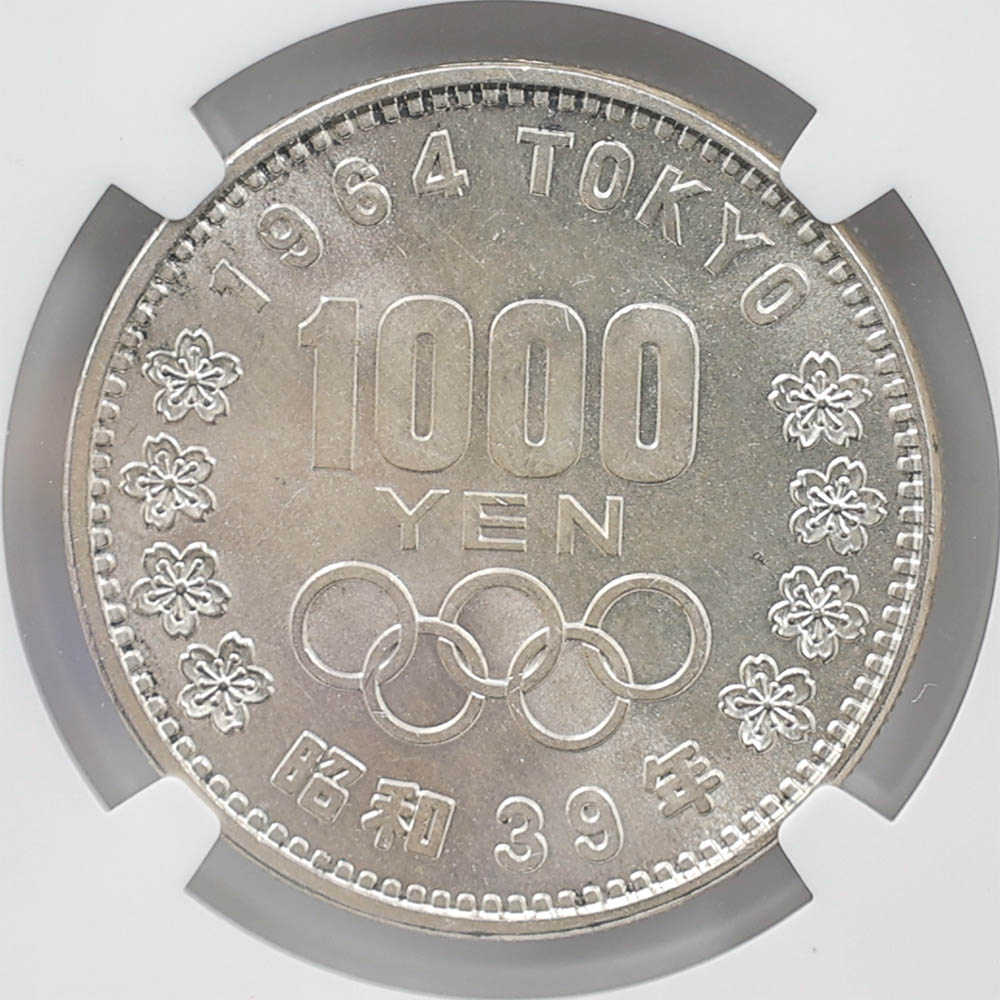 1964 ���� ��������ԥå��������ǰ ��߶�� NGC MS64 ̤���ѡ�����̤������ 1000�� ��ʾ �Ų� ��ǰ������ ����39ǯ