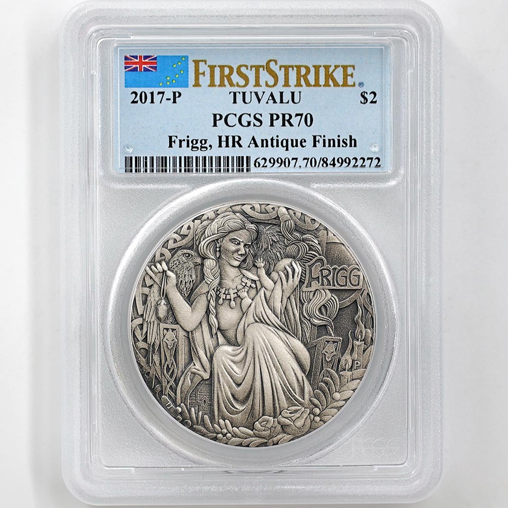  2017 ĥХ ϥ졼 ̲ν եå 2ɥ  2 ץ롼 ƥž夲 PCGS PR 70 Antique Finish FS  ǹ ̤