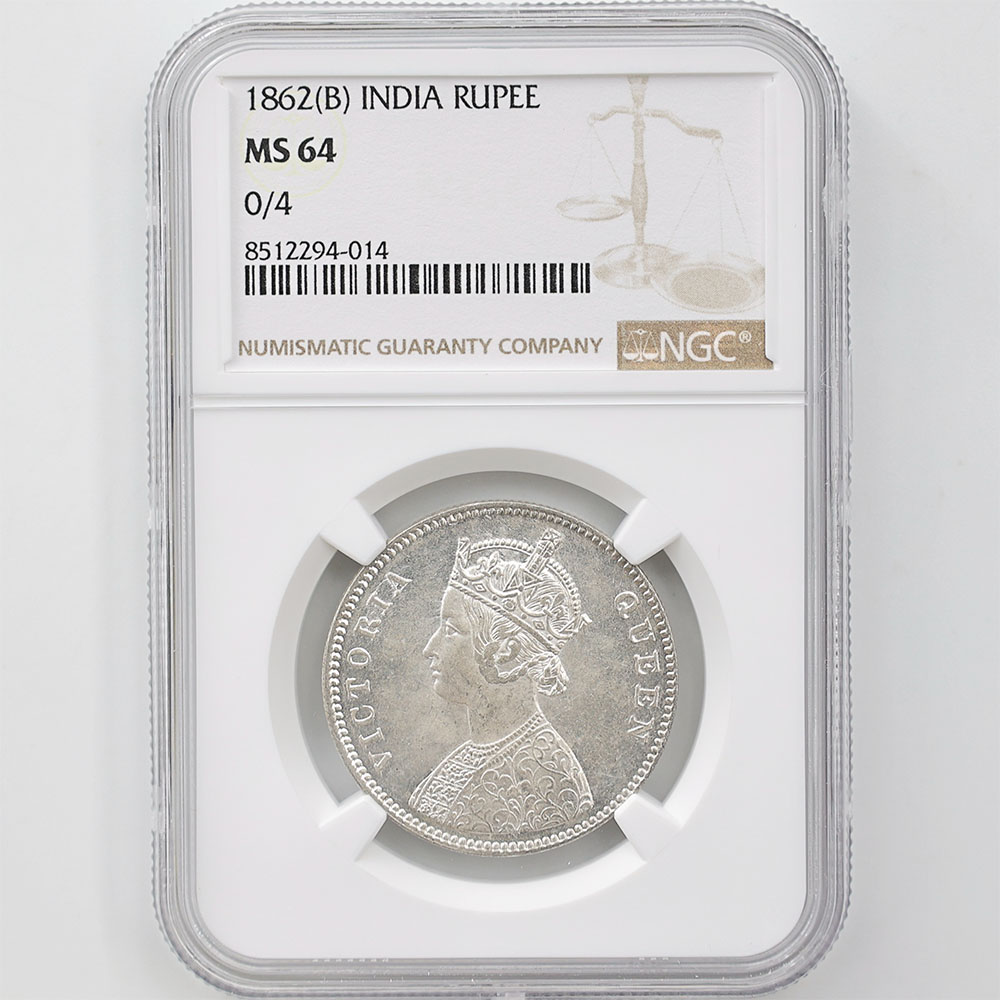 1862(B) �����ꥹ�Υ���� �������ȥꥢ���� 1��ԡ� ��� NGC MS 64 ��ǹ���� ̤���ѡ�����̤������