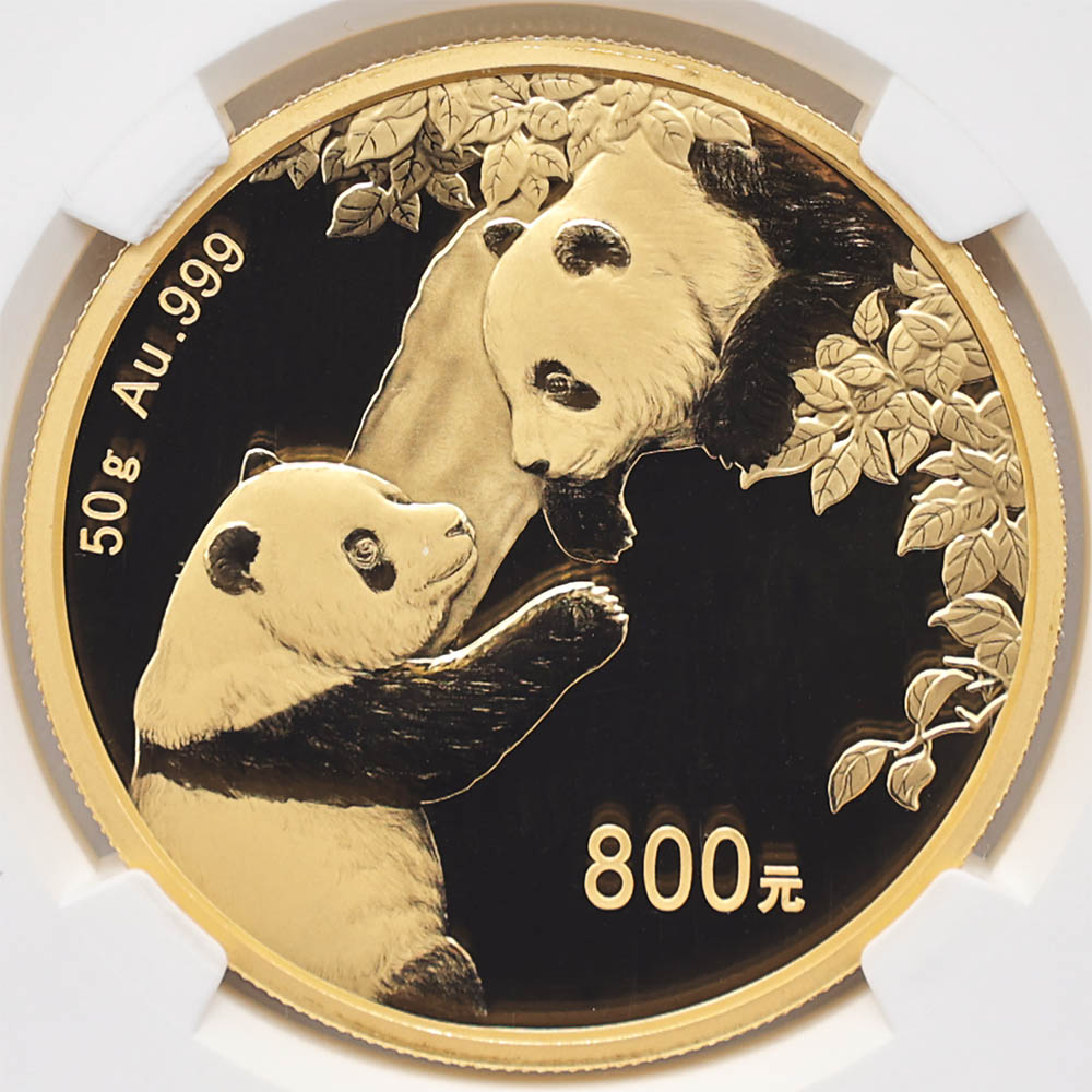 2023 ��� �ѥ�� 800�� ��� 50����� �ץ롼�� NGC PF 70 UC �ǹ���� ����̤������