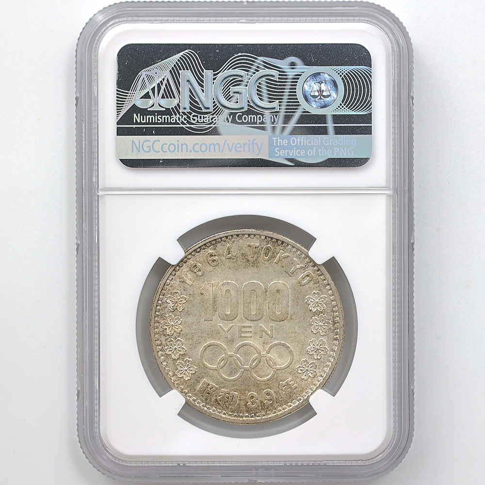 1964 ���� ��������ԥå��������ǰ ��߶�� NGC MS65 ̤���ѡ�����̤������