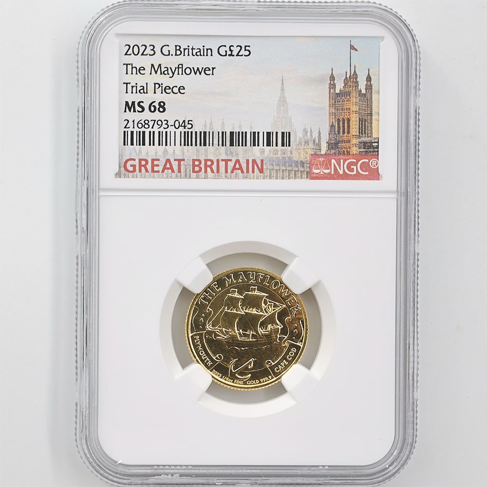 ����� 2023 �ѹ� ���ꥶ�٥�2�� �ᥤ�ե��� 25�ݥ�� ��� 1/4���� ̤���� NGC MS 68 �ǹ���� ����̤������ ��Ȣ�� �����ꥹ ��� ������1��Τ�