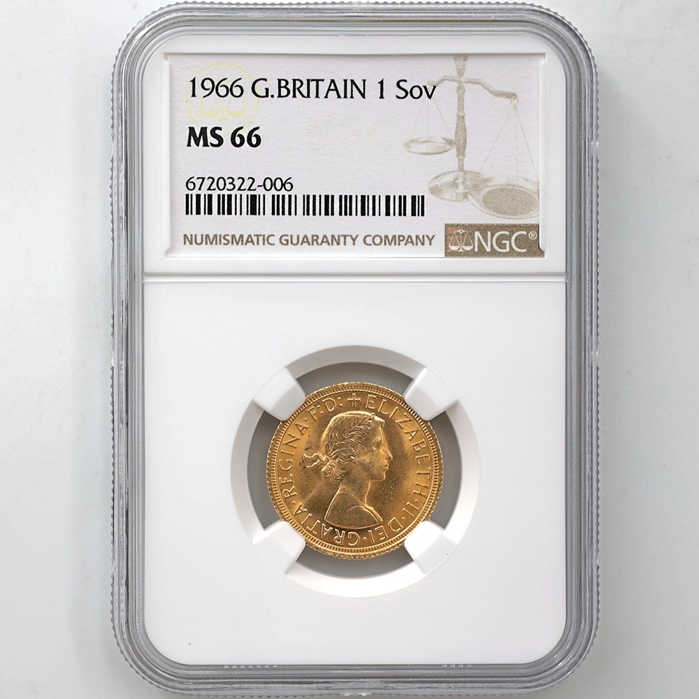 1966 �ѹ� ���ꥶ�٥�2�� ���֥�� 1�ݥ�ɡ�1���֥��˶�� NGC MS 66 ��ǹ���� ����̤������ �����硼��ε�༣