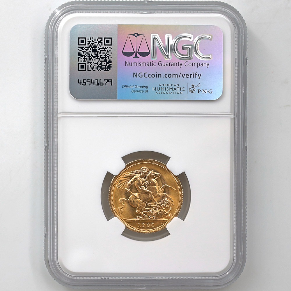 1966 �ѹ� ���ꥶ�٥�2�� ���֥�� 1�ݥ�ɡ�1���֥��˶�� NGC MS 66 ��ǹ���� ����̤������ �����硼��ε�༣