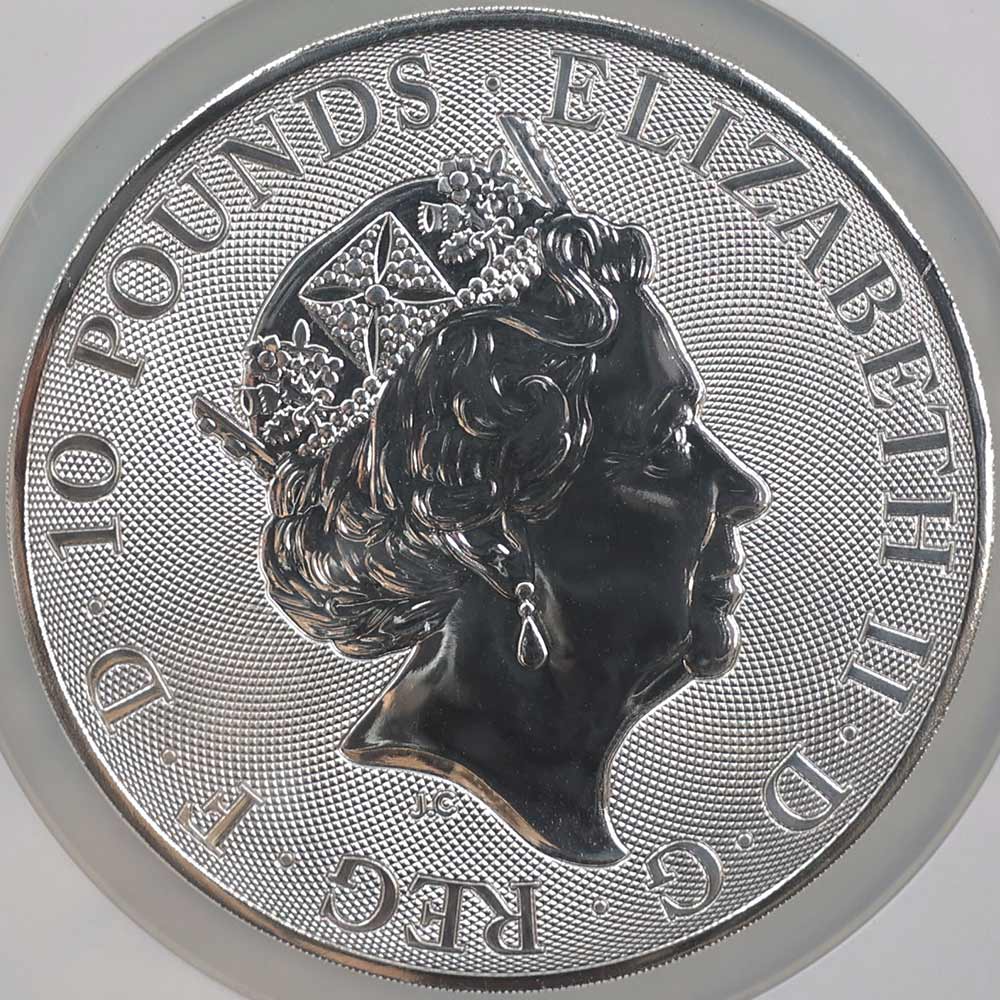 �������� 2018 �ѹ� �����ꥢ��� �����硼��ε�༣ 10�ݥ�� ��� 10���� NGC MS 70 FR ������ �ǹ���� ����̤������ �ڥݥ���ȡ������ݥ������оݳ���