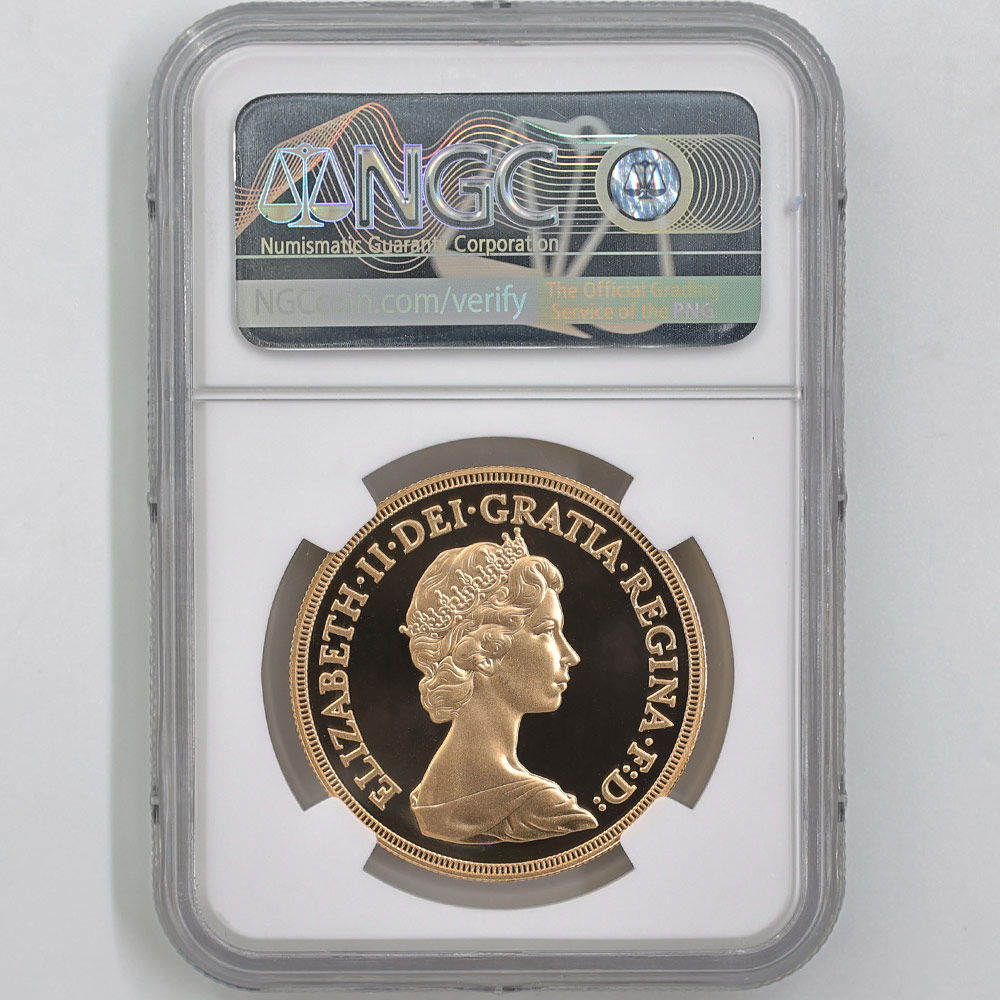 1980 �ѹ� ���ꥶ�٥�2�� ���֥�� 5�ݥ�ɡ�5���֥��˶�� �ץ롼�� NGC PF 70 UC �ǹ���� ����̤������ �����硼��ε�༣ �����ꥹ ���