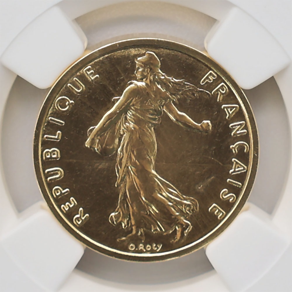 1979 �ե�� ��򼬤����� 1/2�ե�� �ԥ��ե��� ��� �ץ롼�� NGC PF 66 ����̤������