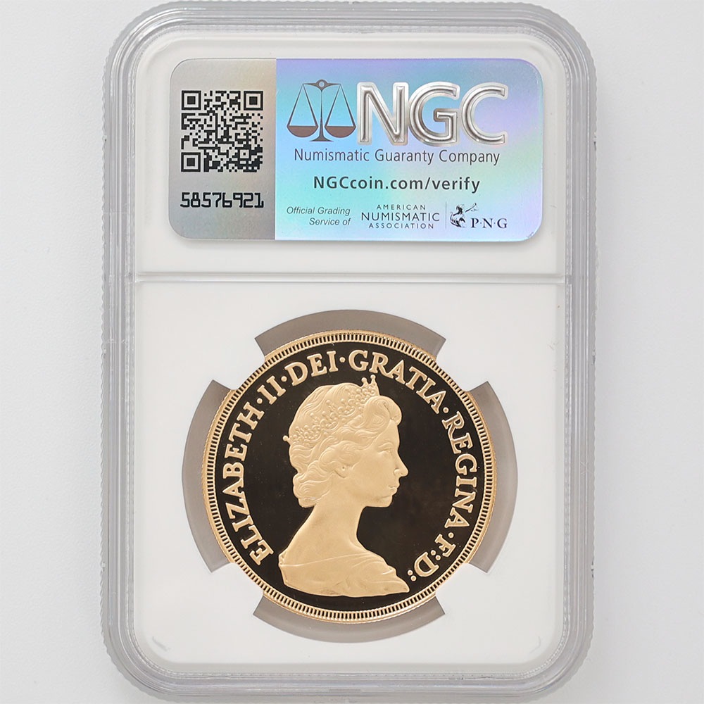 1982 �ѹ� ���ꥶ�٥�2�� ���֥�� 5�ݥ�� ��� �ץ롼�� NGC PF 69 UC ��ǹ���� ����̤������ �����硼��ε�༣ �����ꥹ ���