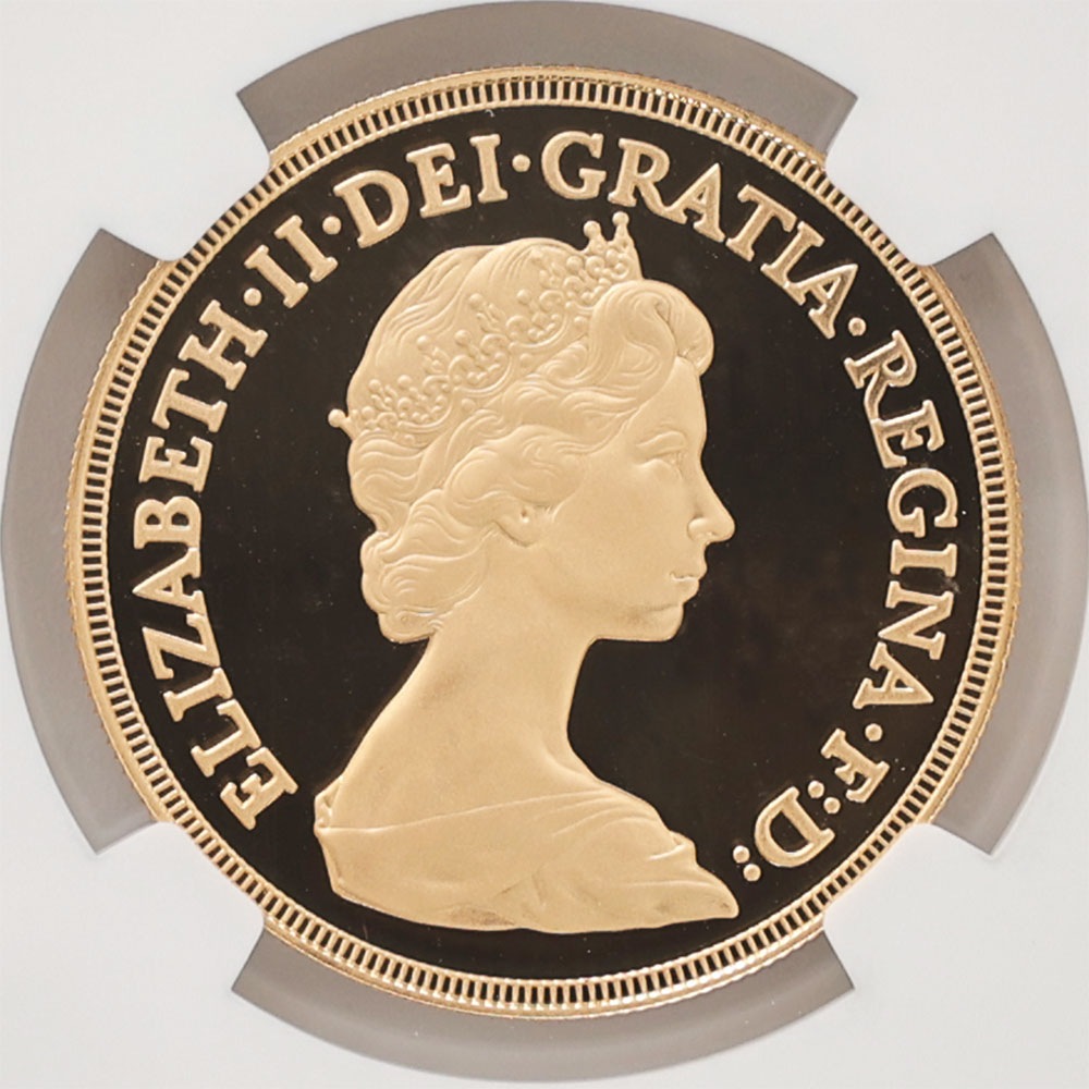 1982 �ѹ� ���ꥶ�٥�2�� ���֥�� 5�ݥ�� ��� �ץ롼�� NGC PF 69 UC ��ǹ���� ����̤������ �����硼��ε�༣ �����ꥹ ���