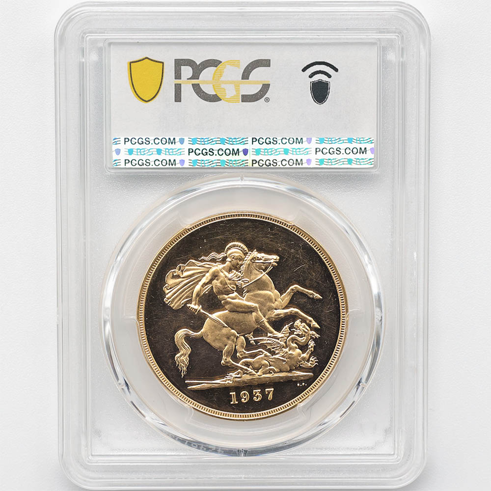 �������� 1937 �ѹ�ʥ����ꥹ�� ���硼��6�� ���֥�� 5�ݥ�� ��� �ץ롼�� PCGS PR 63 CAM ̤�����ʡڥݥ���ȡ������ݥ������оݳ���