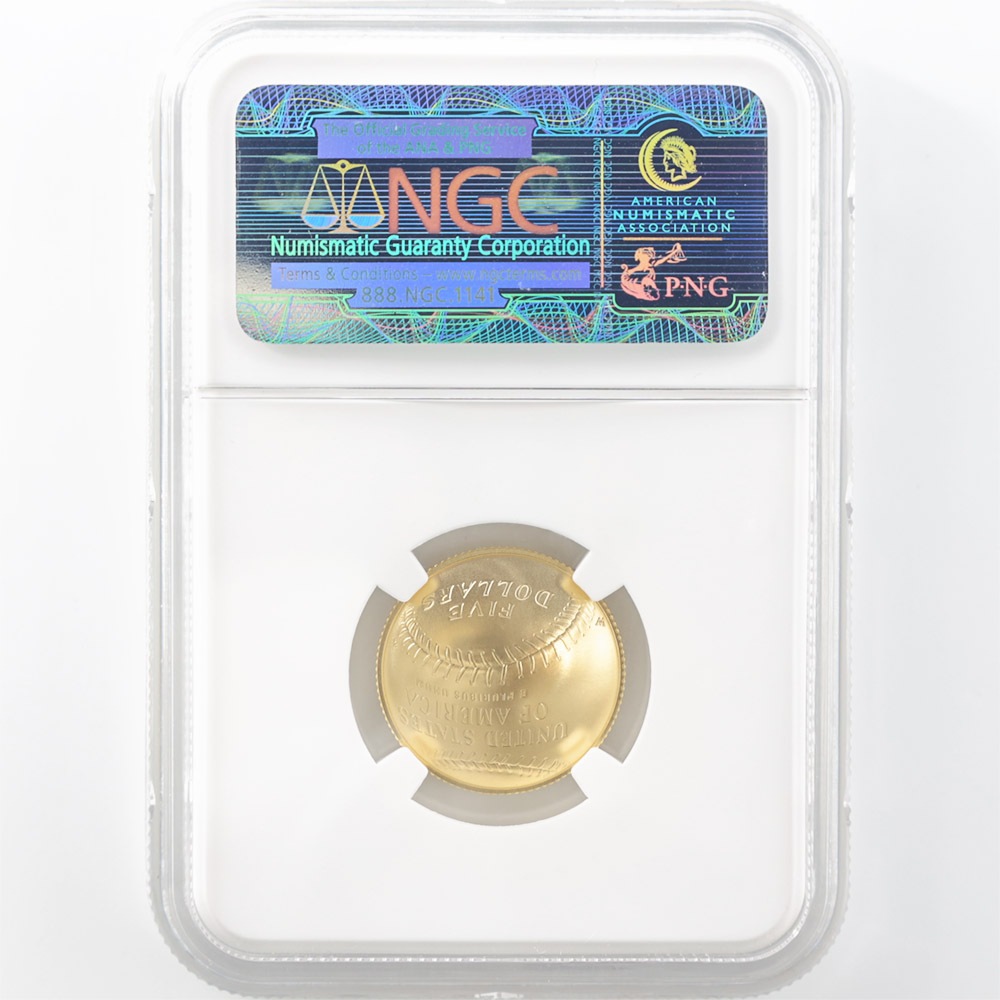 2014 ����ꥫ �����Ʋ��ǰ 5�ɥ� �ɡ��෿��� ̤���� NGC MS 70 ER ������ �ǹ���� ����̤������