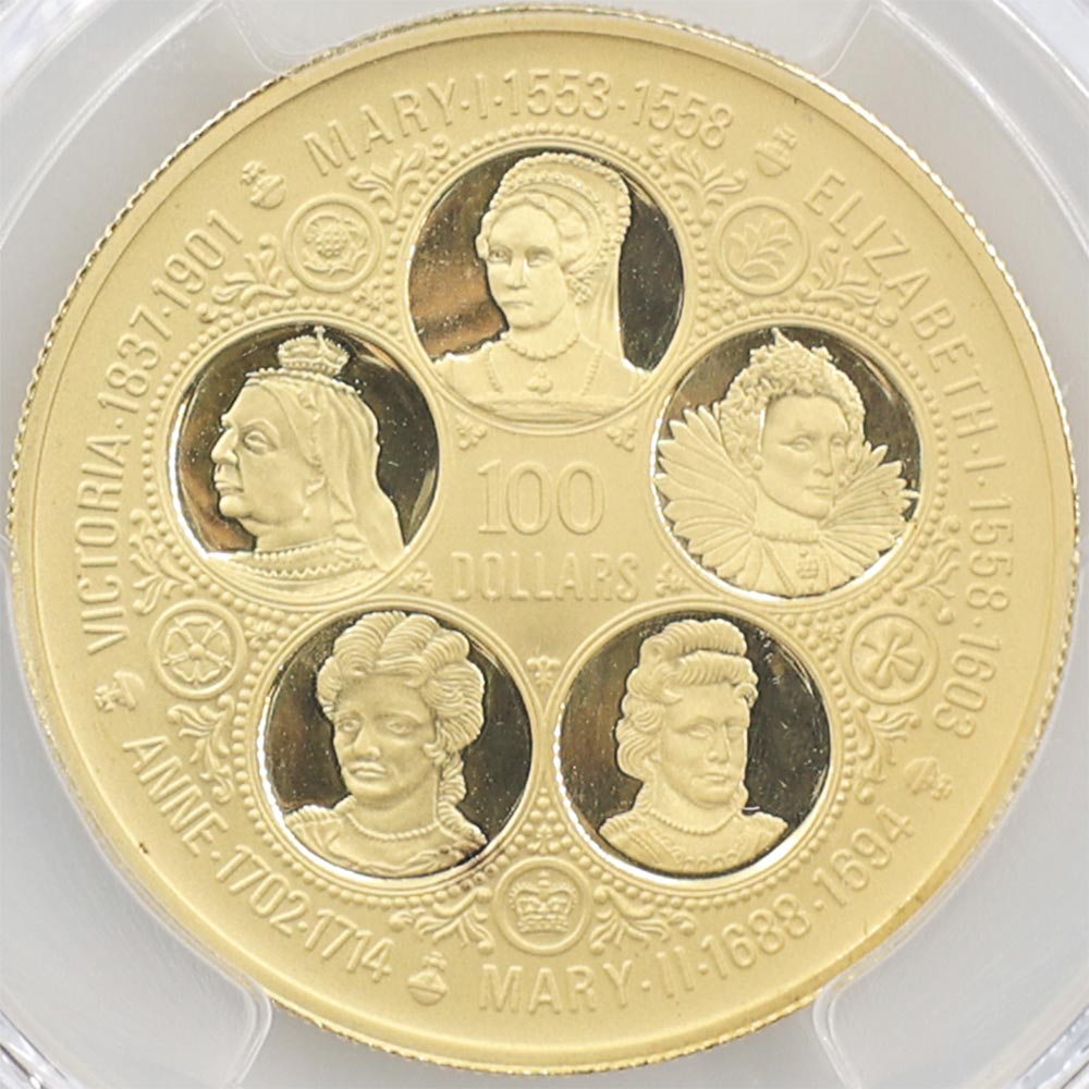 �������� 1975 �����ޥ���� �ѹ�������� 100�ɥ� ��� �ץ롼�� PCGS PR 68 DCAM ��ǹ���� ����̤������ �ڥݥ���ȡ������ݥ������оݳ���