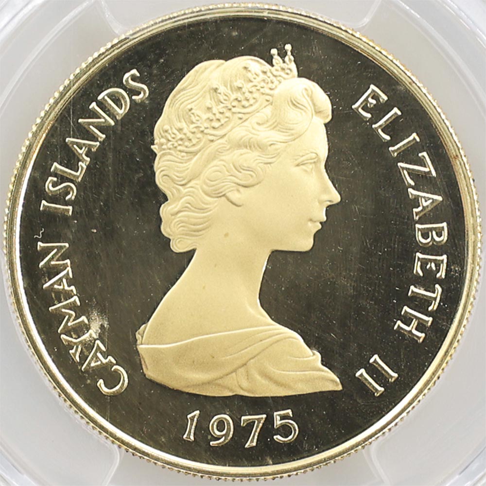 �������� 1975 �����ޥ���� �ѹ�������� 100�ɥ� ��� �ץ롼�� PCGS PR 68 DCAM ��ǹ���� ����̤������ �ڥݥ���ȡ������ݥ������оݳ���