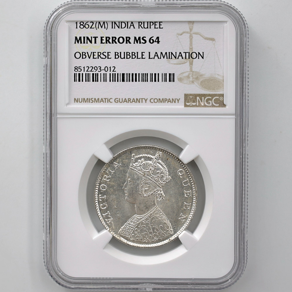 1862(M) �����ꥹ�Υ���� �������ȥꥢ���� 1��ԡ� ��� �ߥ�ȥ��顼 NGC MS 64 ̤���ѡ�����̤������