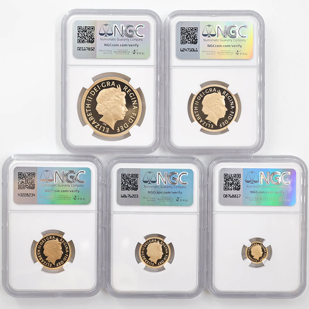 2015 �ѹ� ���ꥶ�٥�2�� ���֥�� ���5�� �ץ�ߥ��� ���å� �ץ롼�� 4���ܤξ����ΥС������ NGC PF 70 UC �ǹ���� ����̤������ ��Ȣ��