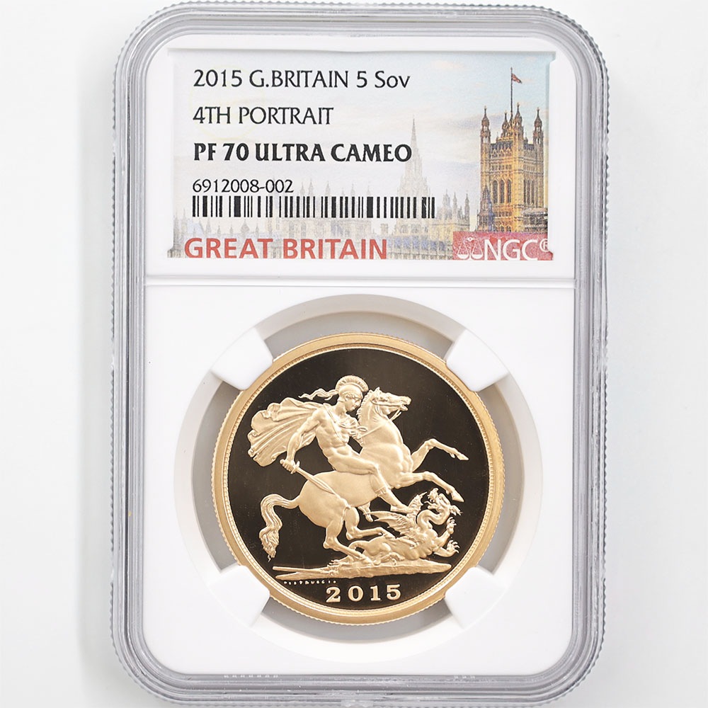 2015 �ѹ� ���ꥶ�٥�2�� ���֥�� ���5�� �ץ�ߥ��� ���å� �ץ롼�� 4���ܤξ����ΥС������ NGC PF 70 UC �ǹ���� ����̤������ ��Ȣ��