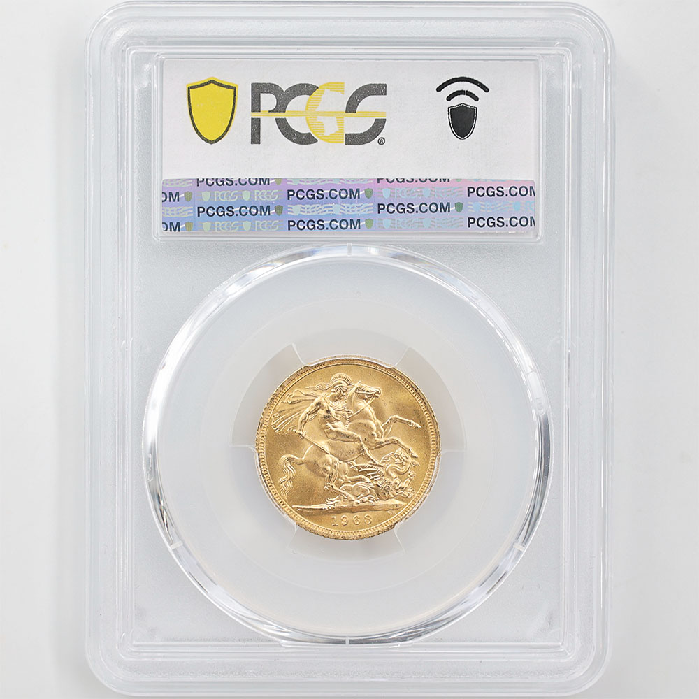 �������� 1963 �ѹ� ���ꥶ�٥�2�� ���֥�� 1�ݥ�ɡ�1���֥��˶�� ̤���� PCGS MS 65 ̤���ѡ�����̤������ �����硼��ε�༣ �ڥݥ���ȡ������ݥ������оݳ���