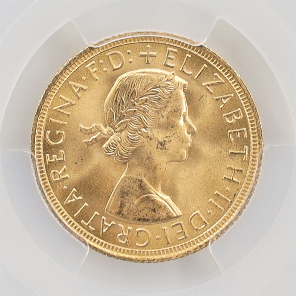 �������� 1963 �ѹ� ���ꥶ�٥�2�� ���֥�� 1�ݥ�ɡ�1���֥��˶�� ̤���� PCGS MS 65 ̤���ѡ�����̤������ �����硼��ε�༣ �ڥݥ���ȡ������ݥ������оݳ���