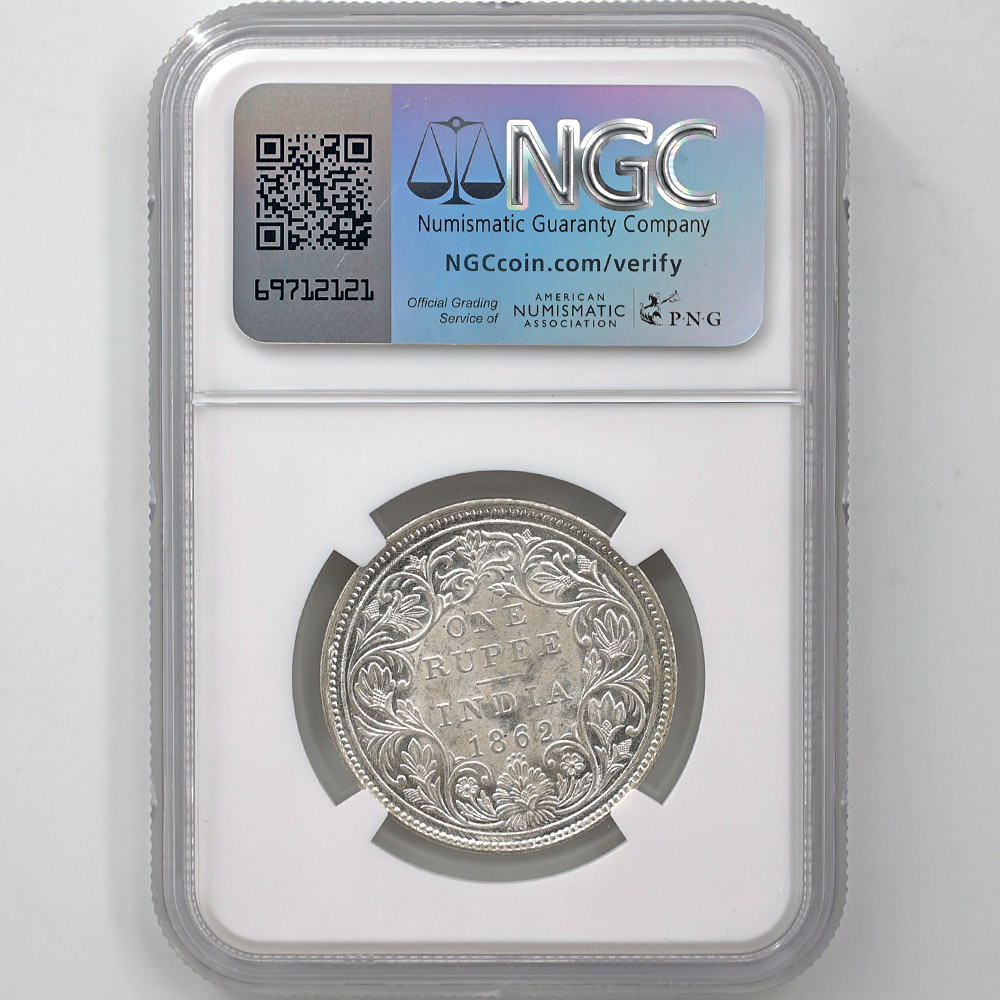 1862(B) �����ꥹ�Υ���� �������ȥꥢ���� 1��ԡ� ��� NGC MS 64+ �ǹ���� ̤���ѡ�����̤������