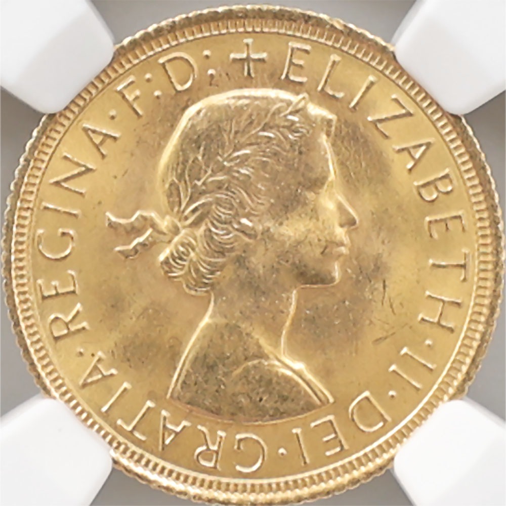 1967 �ѹ� ���ꥶ�٥�2�� ���֥�� 1�ݥ�ɡ�1���֥��˶�� NGC MS 66 ����̤������ �����硼��ε�༣