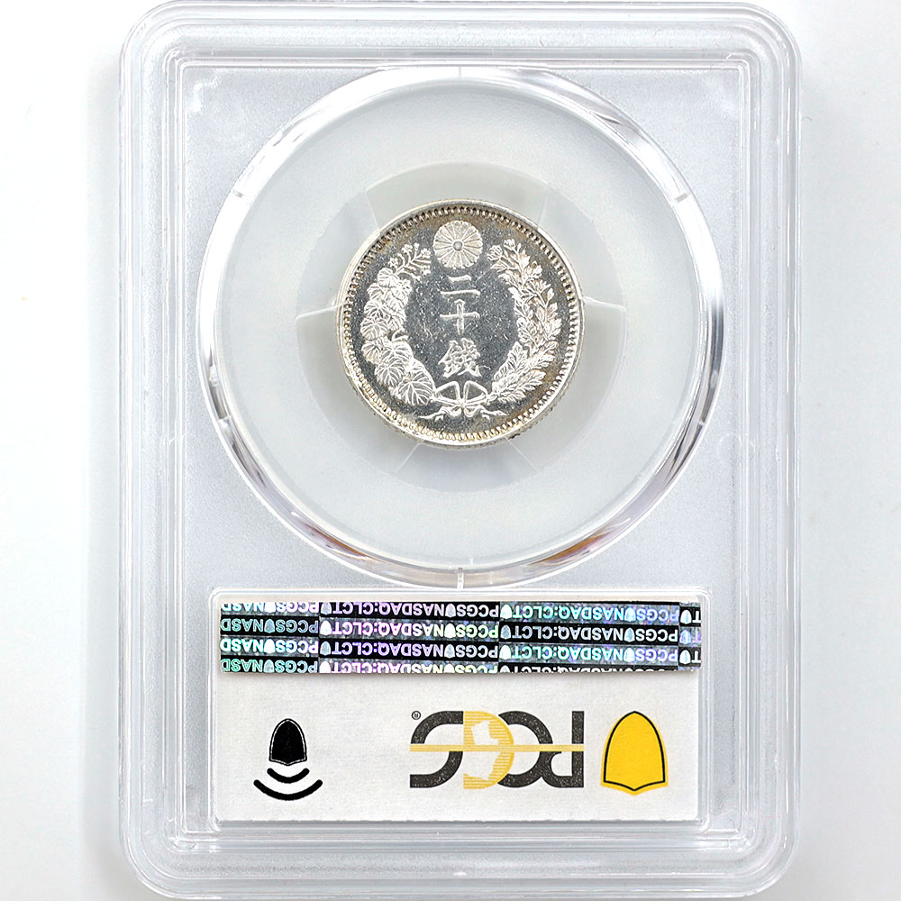 �������� 1876 ���� ����9ǯ ε 20�� ��� ������ 1 �� NC  PCGS MS 64 PL �ץ롼�ե饤�� ̤���ѡ�����̤������ ����ȥ��� �ڥݥ���ȡ������ݥ������оݳ���