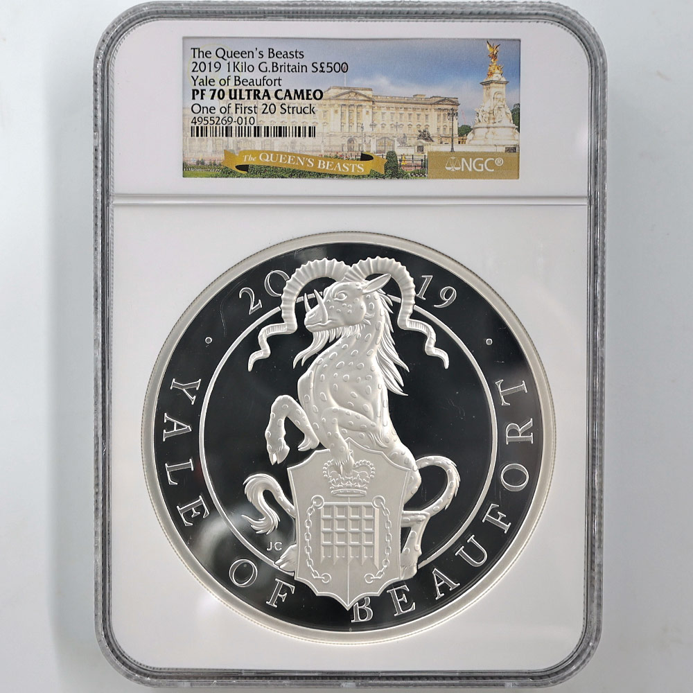 �������� 2019 �ѹ���Ϥνå��쥯����� �ܡ��ե����ȲȤΥ����졼 500�ݥ�� ��� 1���� �ץ롼�� NGC PF 70 UC ONE OF FIRST 20 STRUCK �ǹ���� ����̤������ ��Ȣ�աڥݥ���ȡ������ݥ������оݳ���