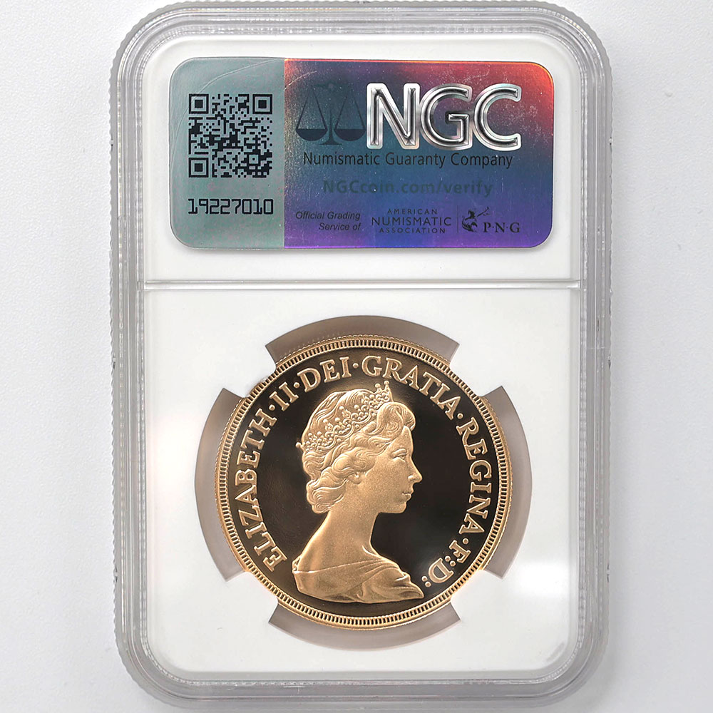 1982 �ѹ� ���ꥶ�٥�2�� ���֥�� 5�ݥ�� ��� �ץ롼�� NGC PF 69 UC ��ǹ���� ����̤������ �����硼��ε�༣ �����ꥹ ���