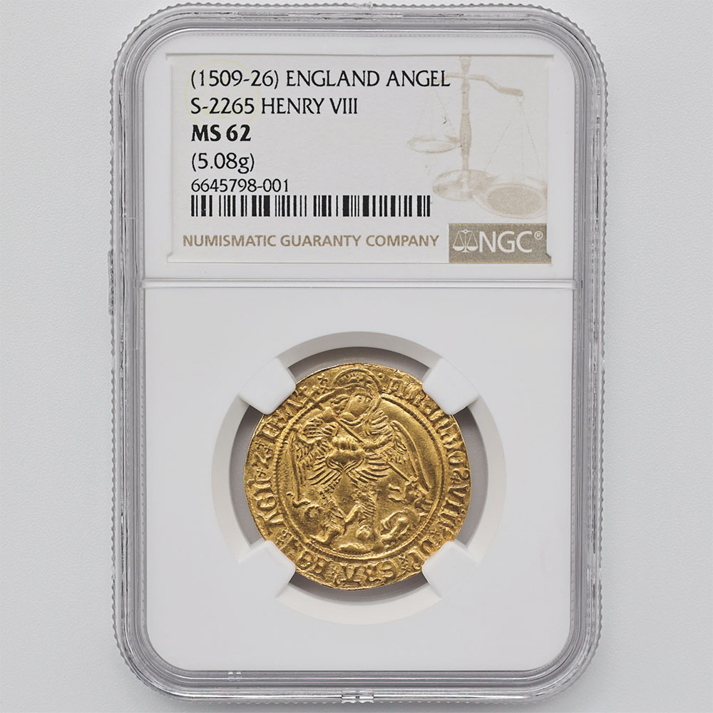 1509-26 �ѹ�ʥ����ꥹ�� ���󥰥��� �إ�꡼8�� ���󥸥����� NGC MS 62 ��̤������
