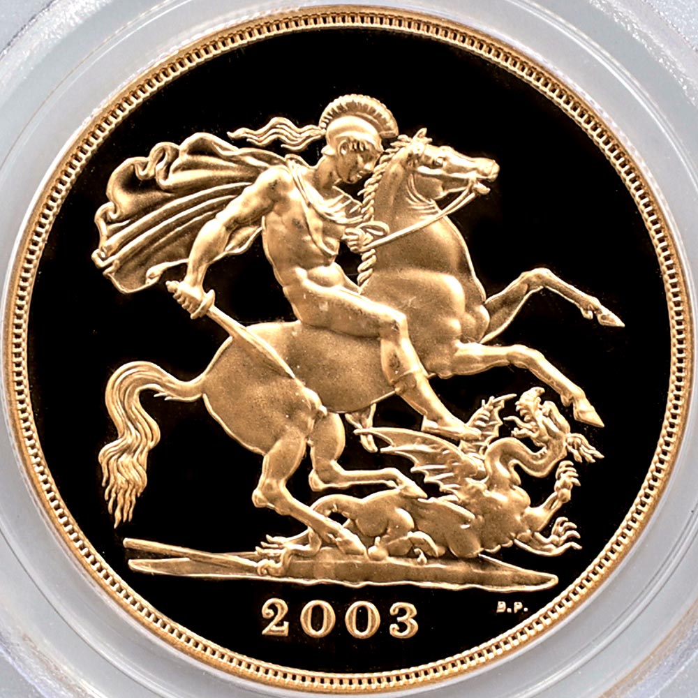 �������� 2003 �ѹ� ���ꥶ�٥�2�� ���֥�� 5�ݥ�� ��� �ץ롼�� PCGS PR 69 DCAM ��ǹ���� ����̤������ �����硼��ε�༣ �ڥݥ���ȡ������ݥ������оݳ���