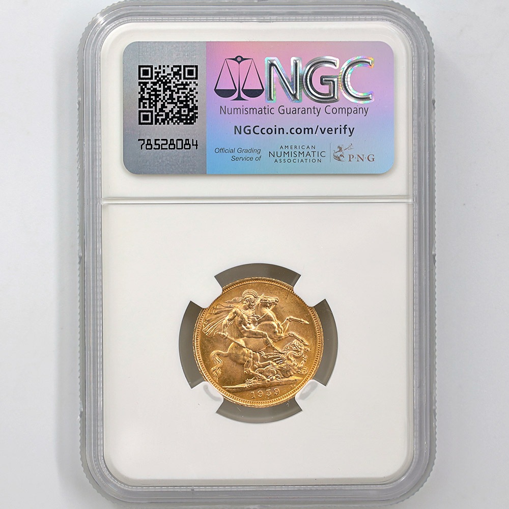 �������� 1959 �ѹ� ���ꥶ�٥�2�� ���֥�� 1�ݥ�� ��� ̤���� NGC MS 66 ����̤������ �����硼��ε�༣ �ڥݥ���ȡ������ݥ������оݳ���