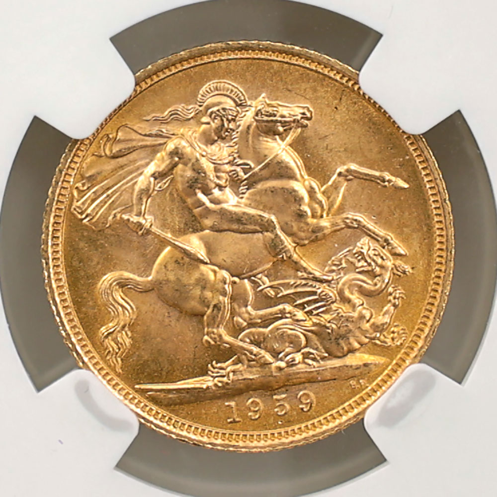 �������� 1959 �ѹ� ���ꥶ�٥�2�� ���֥�� 1�ݥ�� ��� ̤���� NGC MS 66 ����̤������ �����硼��ε�༣ �ڥݥ���ȡ������ݥ������оݳ���