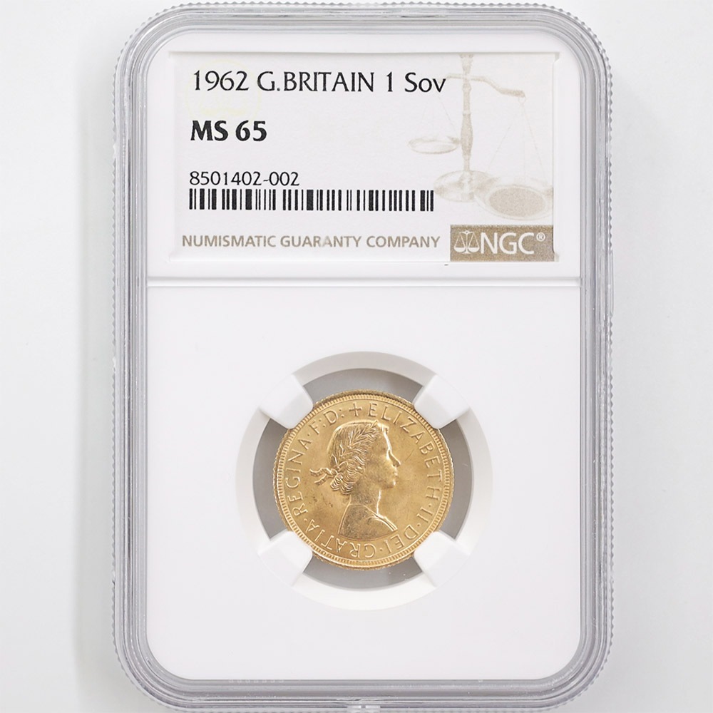 1962 �ѹ� ���ꥶ�٥�2�� ���֥�� 1�ݥ�ɡ�1���֥��˶�� NGC MS 65 ̤���ѡ�����̤������ �����硼��ε�༣