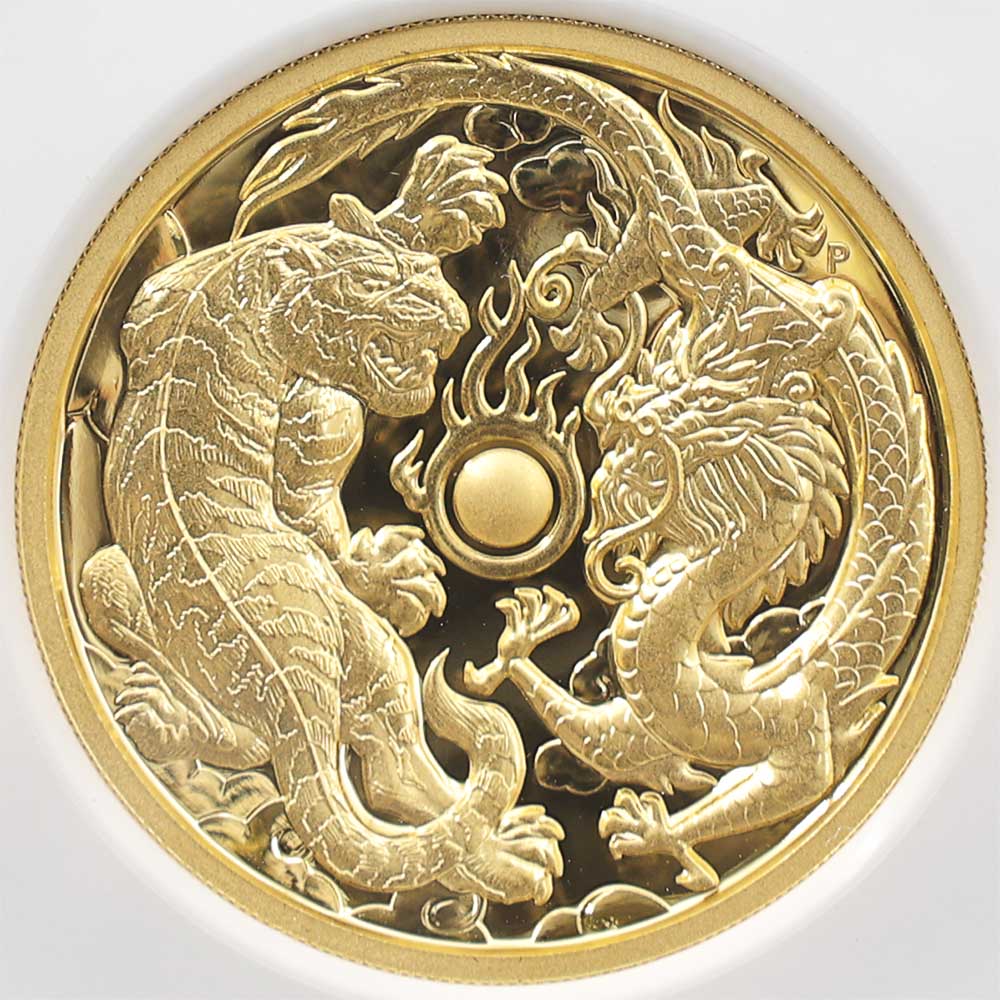 �������� 2018 �������ȥ�ꥢ �ϥ���꡼�� ζ�ȸ� 200��ɥ� ��� 2���� �ץ롼�� NGC PF 70 UC �ǹ���� ����̤������ ��Ȣ��